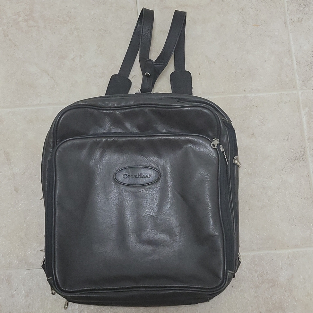 Cole Haan leather backpack